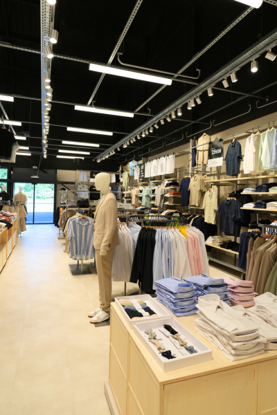 Celio et Vibs Macon - amenagement d'espace retail
