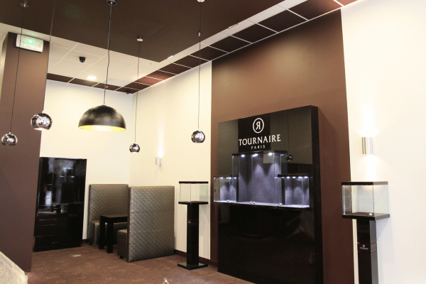Tournaire Agencement bijouterie retail lyon