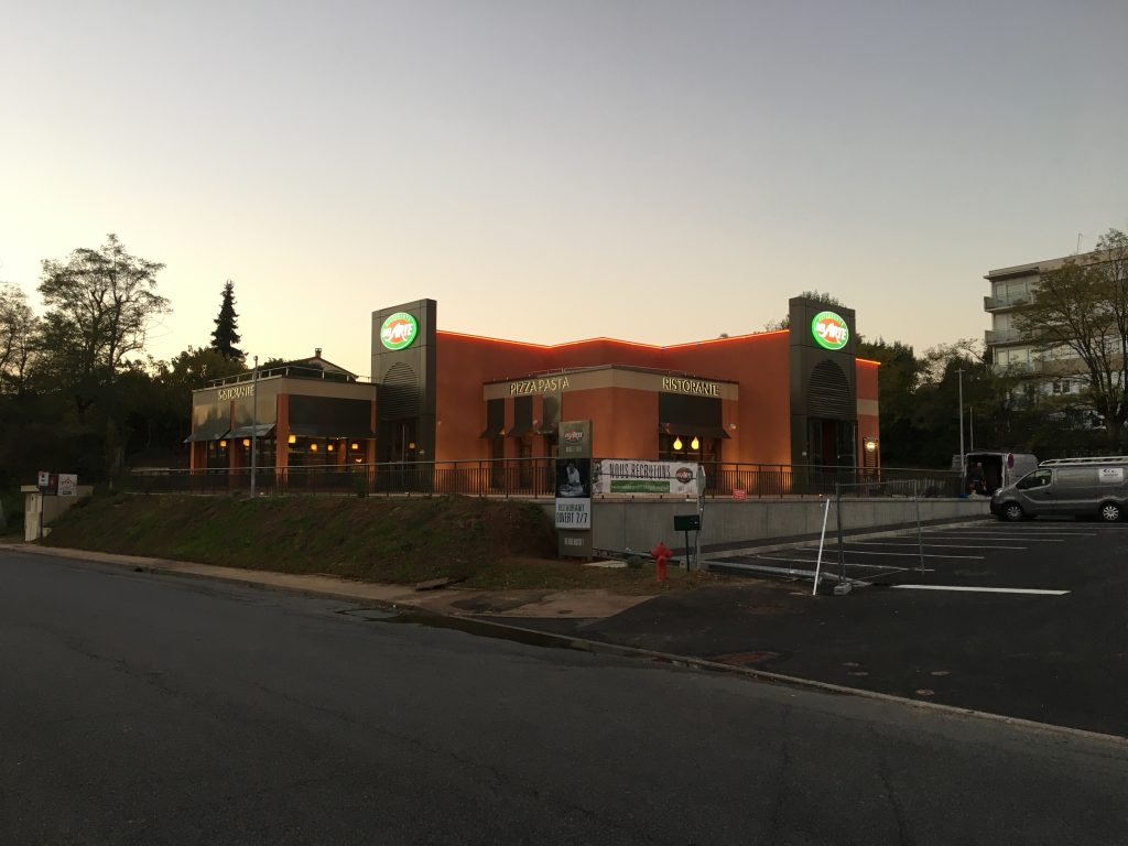 agencement pizzeria restaurant