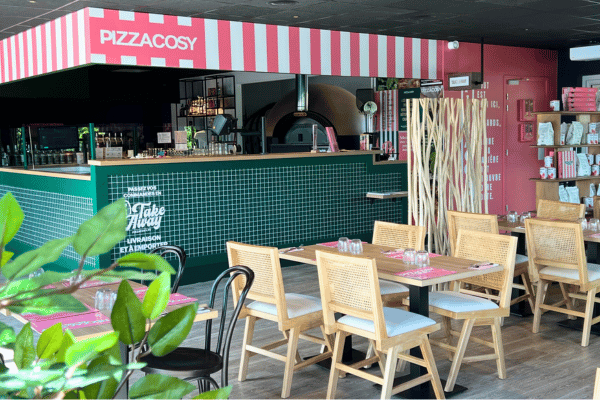 aménagement espace pizzeria
