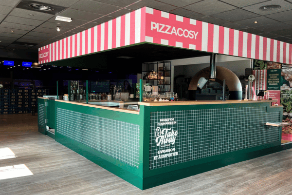 pizza cosy aménagement