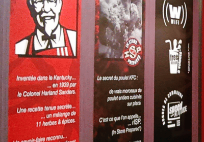 KFC signalétique