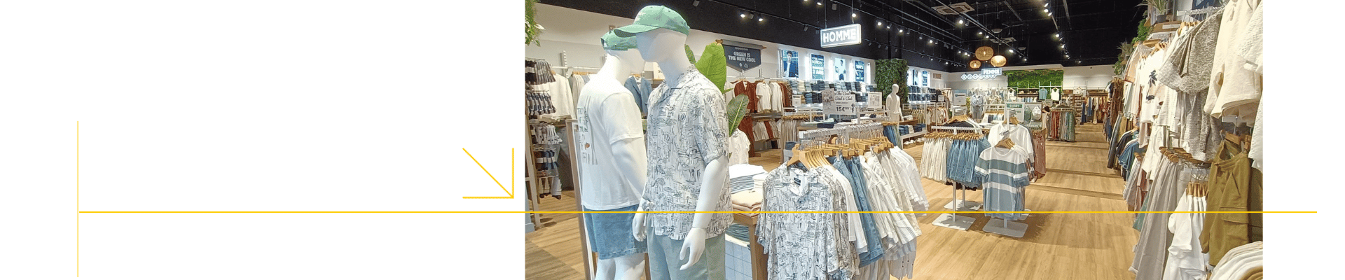 amenagement agencement espace retail point de vente